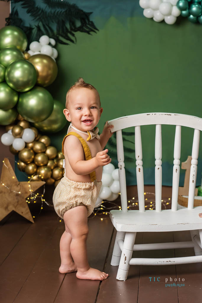 Fotos smash cake niño 5