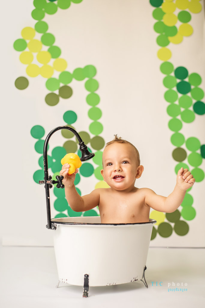 Fotos smash cake niño 9