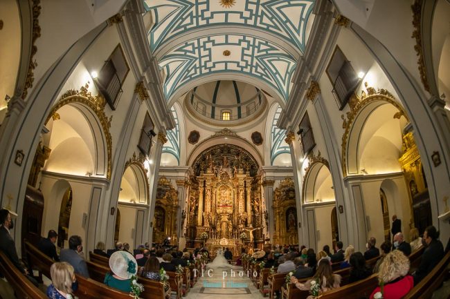 boda en iglesia san miguel de Murcia