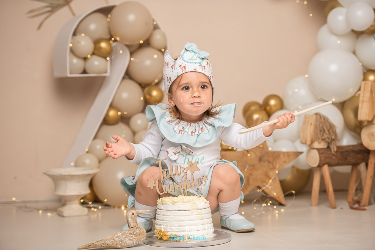 sesion smashcake 2 años